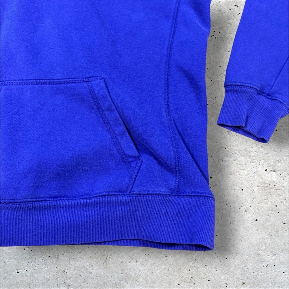 Nike Center Swoosh Hoodie Mens Large Purple Embroidered Y2K Hoodie - Picture 6 of 7